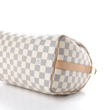 Louis Vuitton Damier Azur Speedy Bandouliere 25 6 of 10