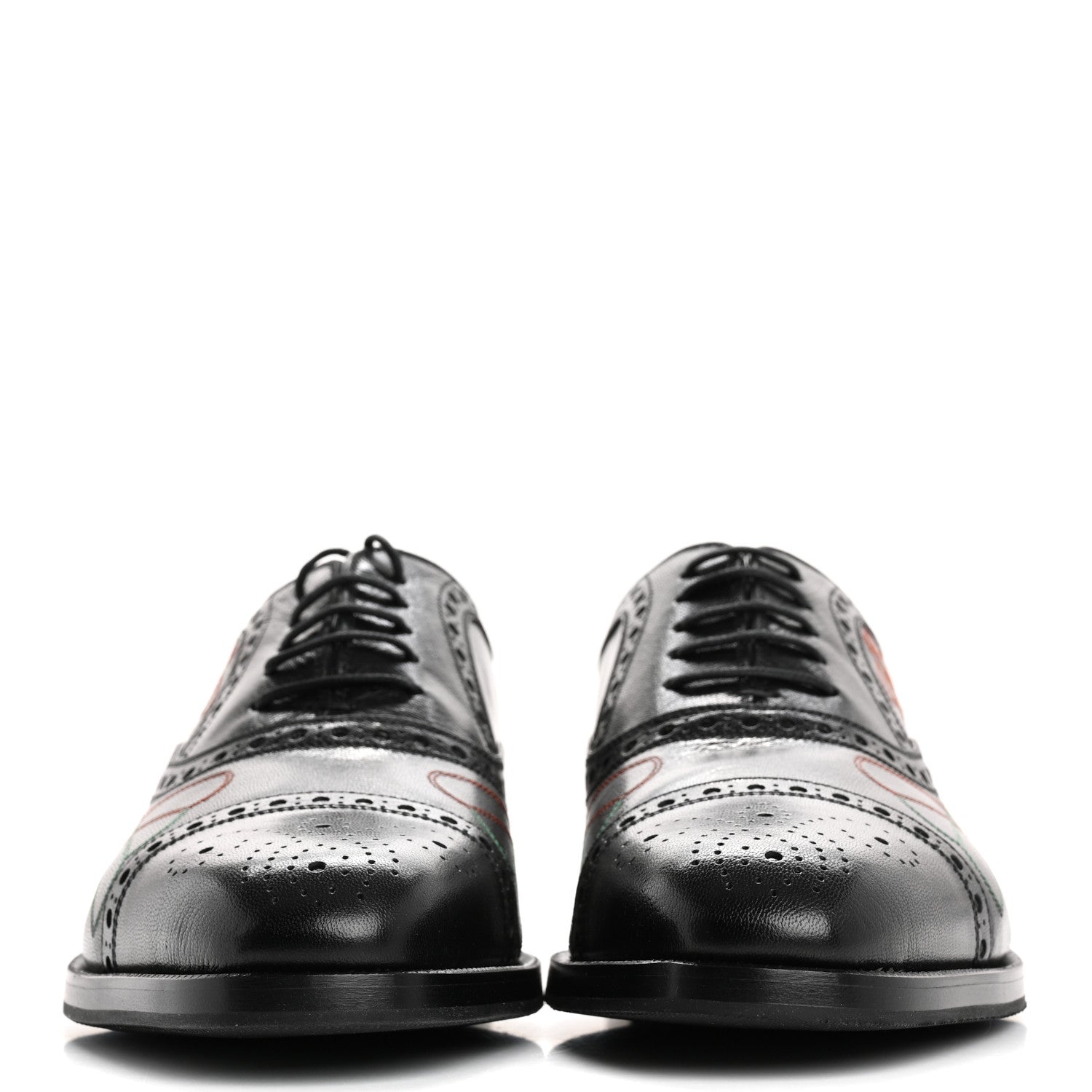 Gucci Quentin Goatskin Mens Loafers 9 Black 3 of 10