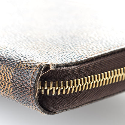 Louis Vuitton Damier Ebene Zippy Organizer Wallet 9 of 13