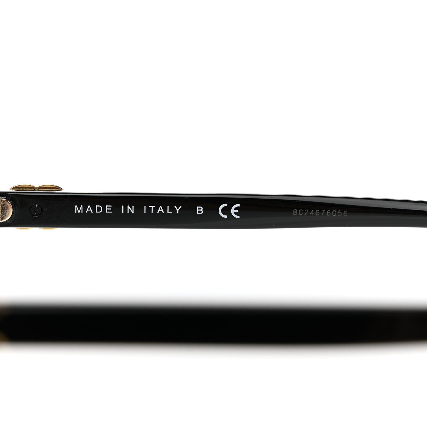 Acetate Cat Eye CC Sunglasses 5432-A Black