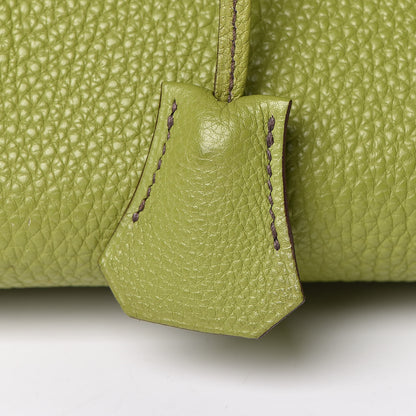 Hermes Togo Birkin 35 Vert Anis 29 of 53