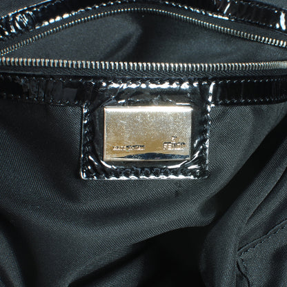 Fendi Patent Tote Black 8 of 8