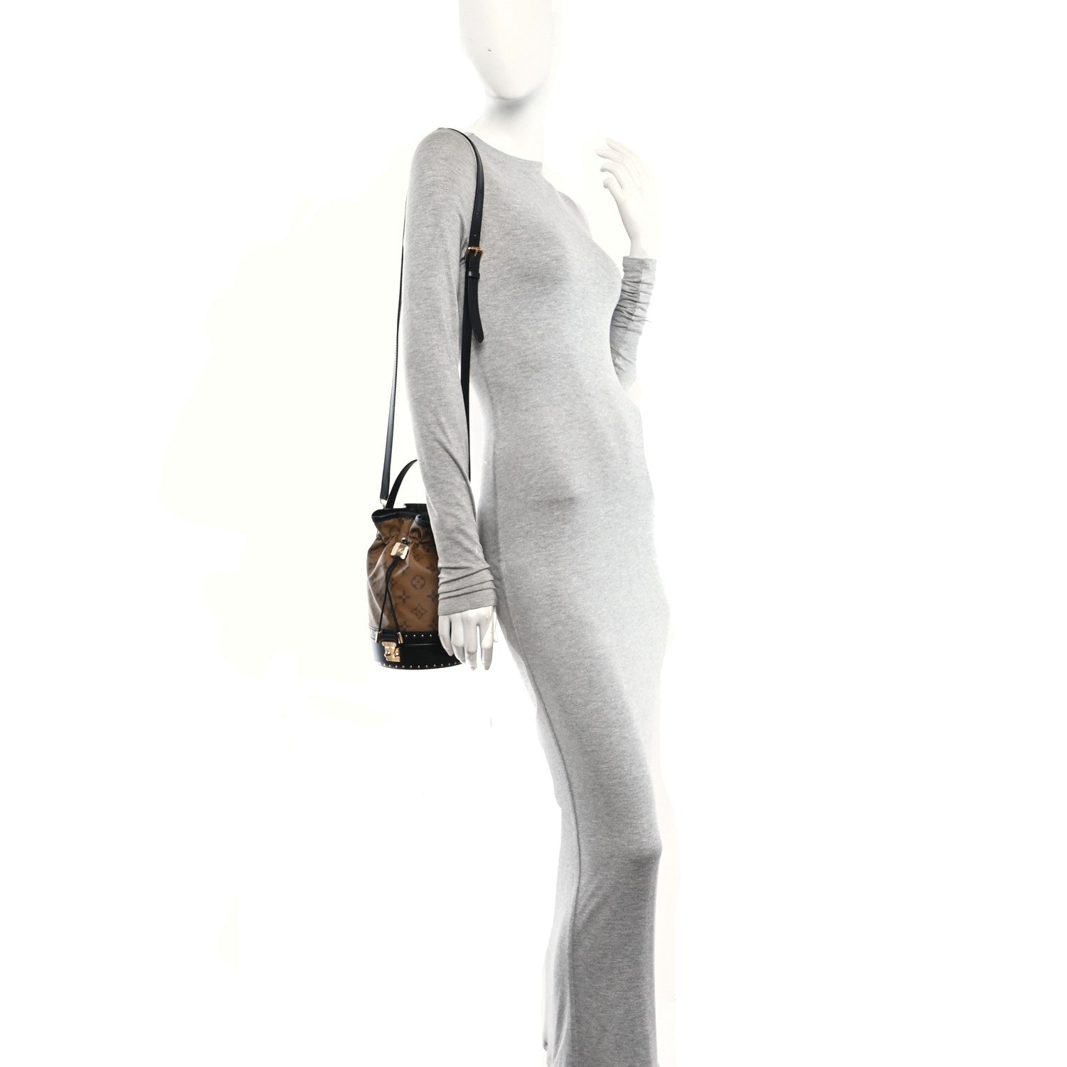 Louis Vuitton Reverse Monogram Petit Noe Trunk 2 of 11