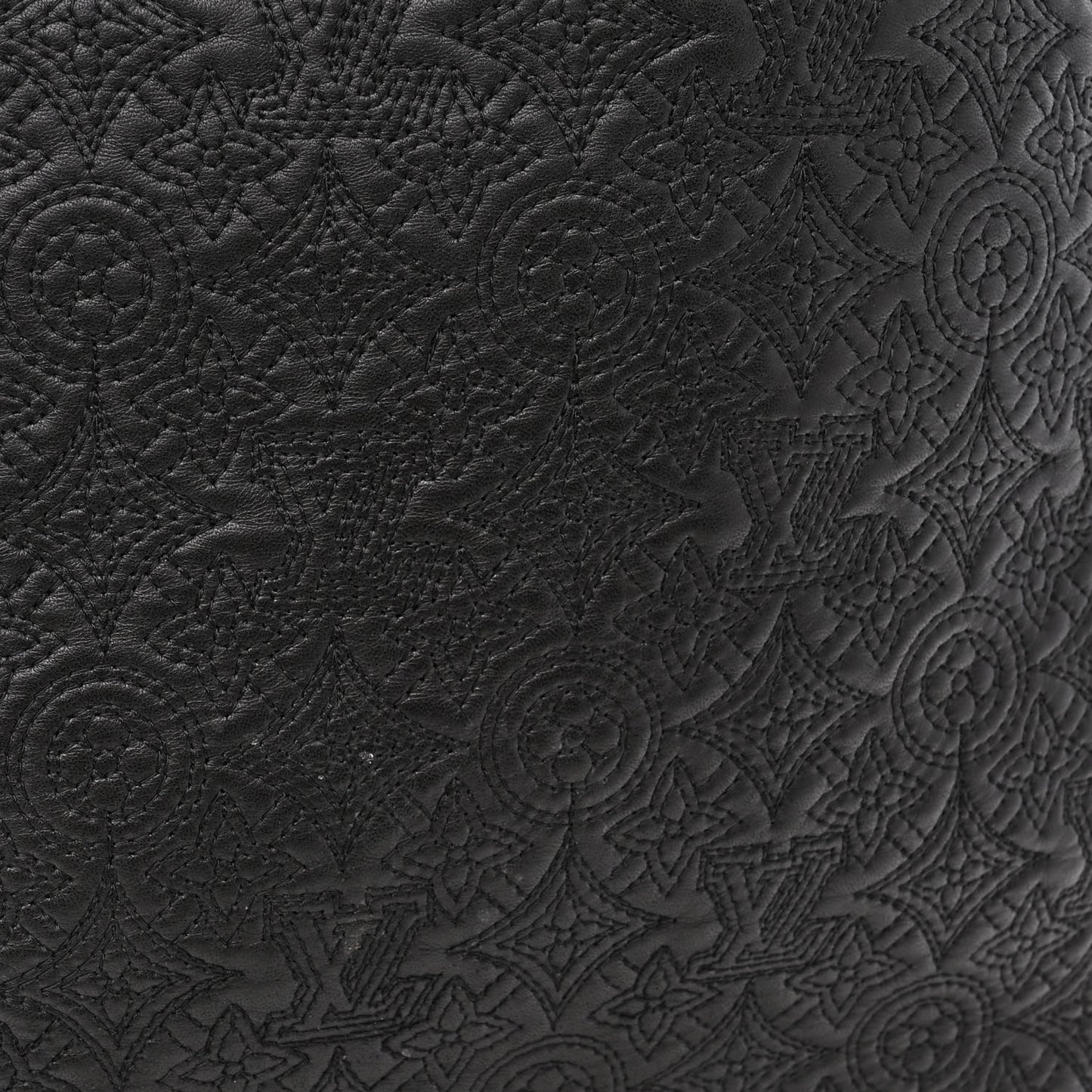 Monogram Lambskin Antheia Hobo PM Black