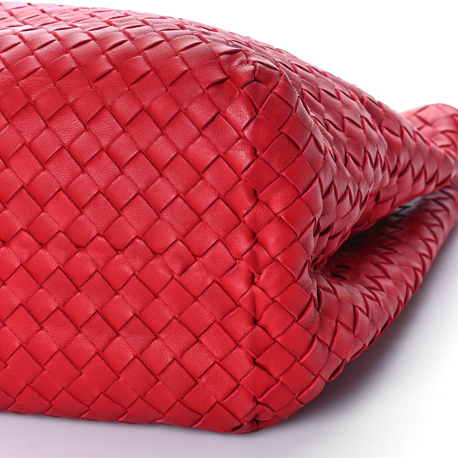 Bottega Veneta Nappa Intrecciato Medium Tote Red 8 of 11