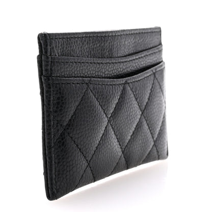 Chanel Caviar Quilted Card Holder Black 3 of 8