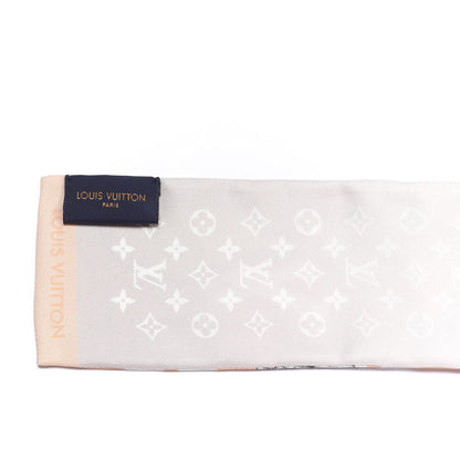Louis Vuitton Silk Monogram Gradient By The Pool Bandeau Mist 3 of 3