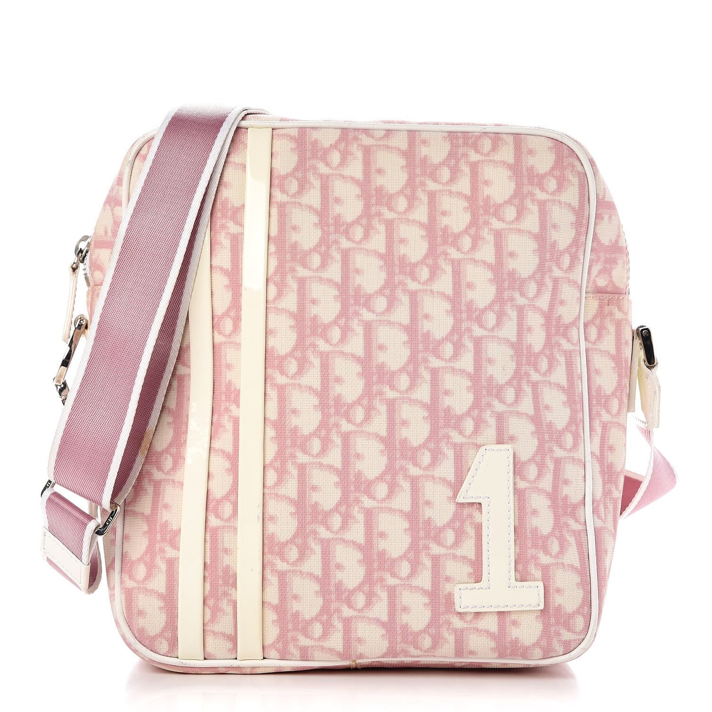 Monogram Girly Messenger Bag Pink