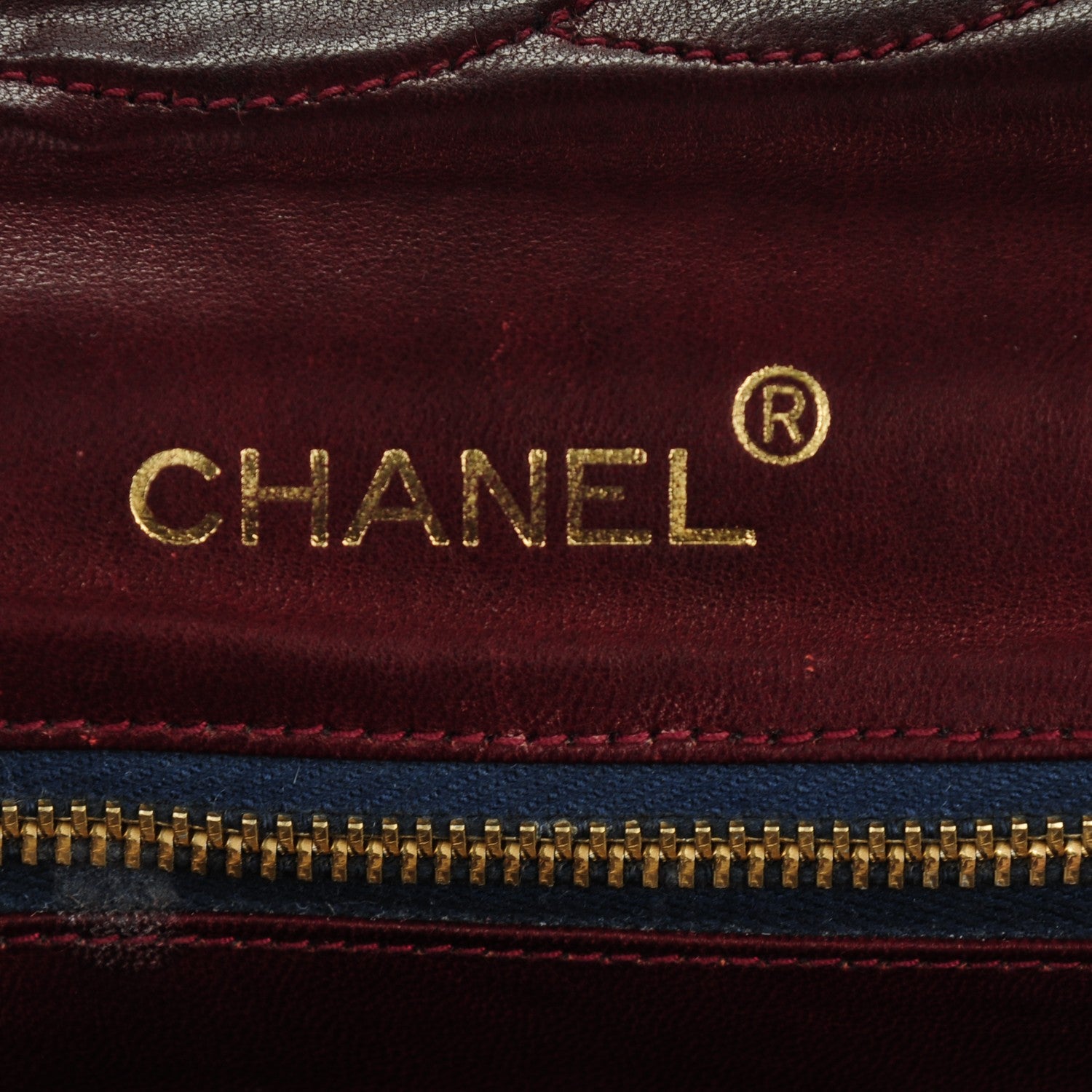 Chanel Lambskin Quilted Small Single Flap Navy 6 of 8