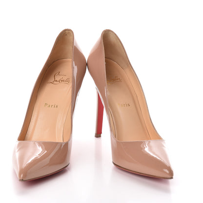 Christian Louboutin Patent Pigalle 100 Pumps 39.5 Nude 5 of 10