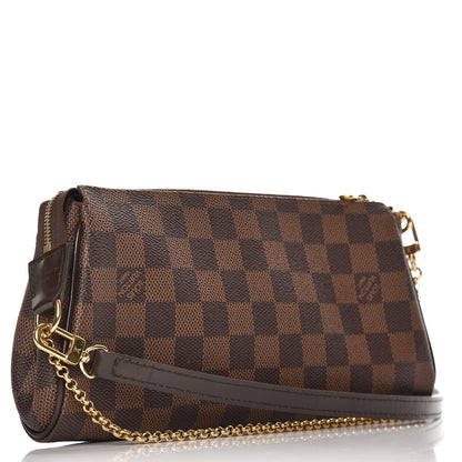 Louis Vuitton Damier Ebene Eva Clutch 4 of 8