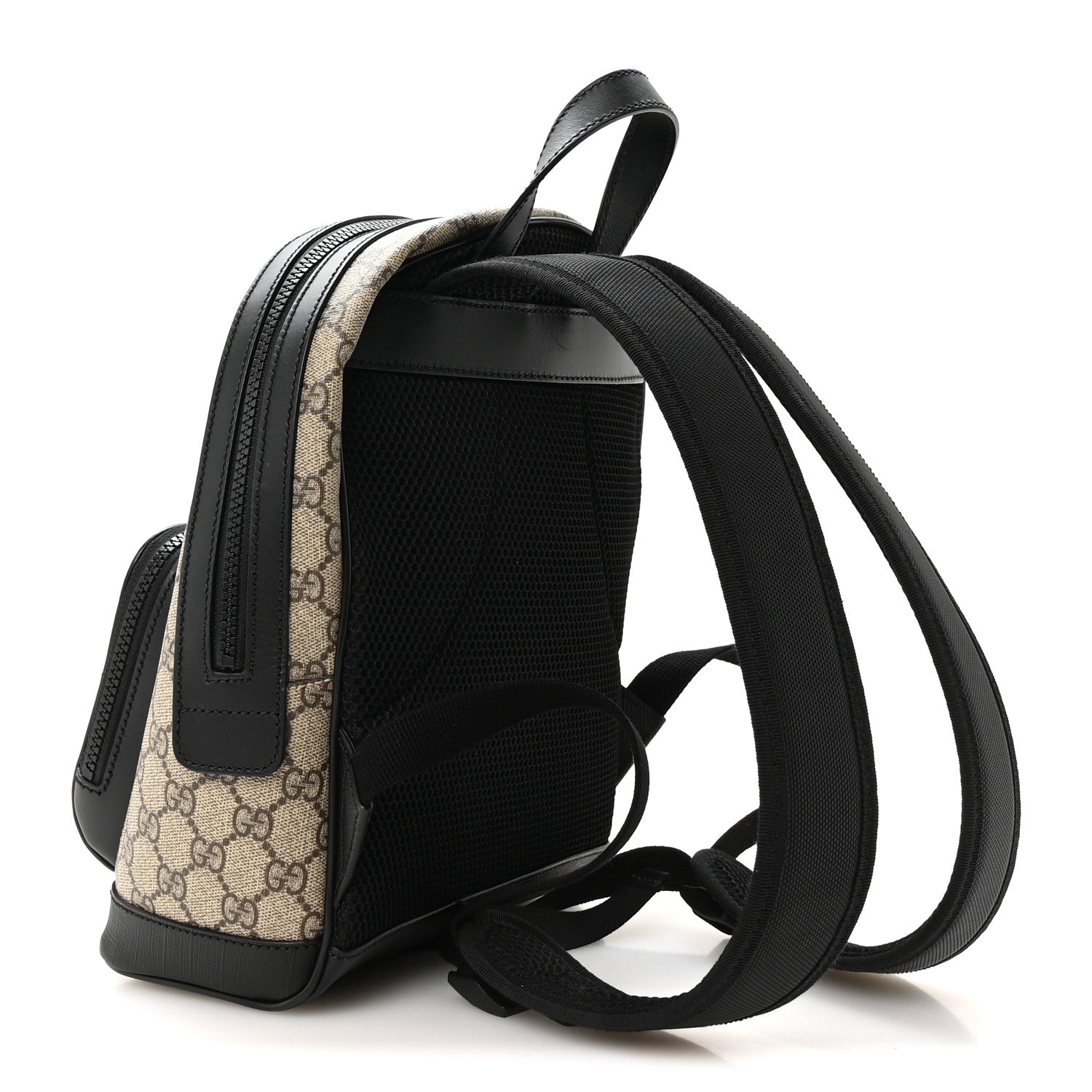 Gucci GG Supreme Monogram Small Eden Day Backpack Black 3 of 11