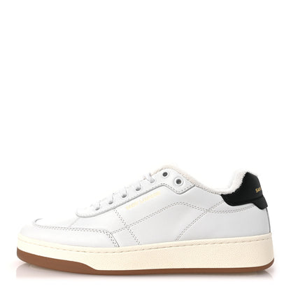Saint Laurent Calfskin Perforated SL61 Sneakers 40 White 1 of 11