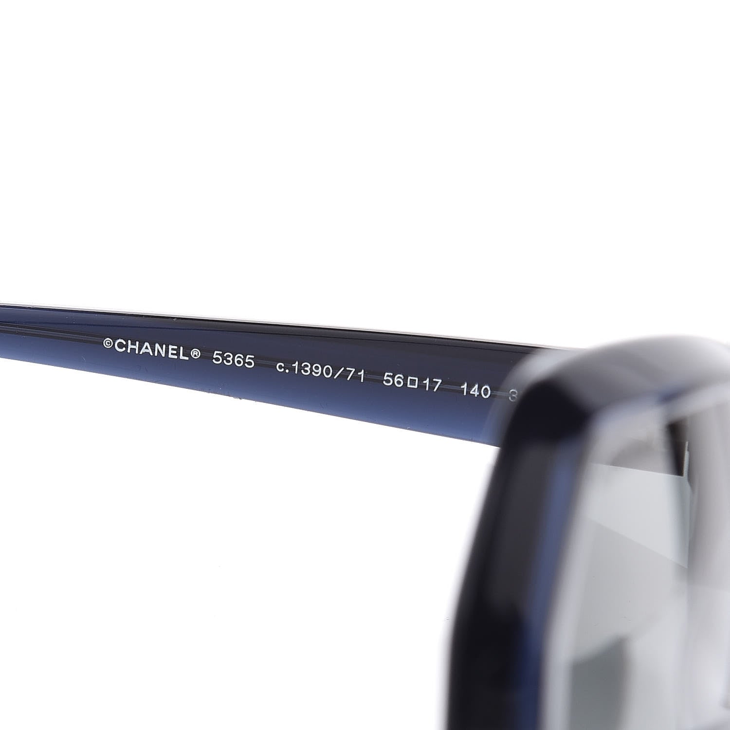 Chanel Acetate Oversized Sunglasses 5365 Blue 7 of 8