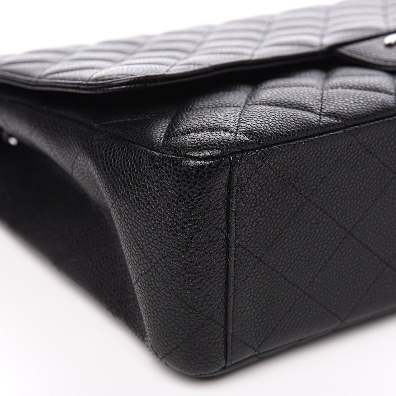 Chanel Caviar Quilted Maxi Single Flap Black 4 of 8