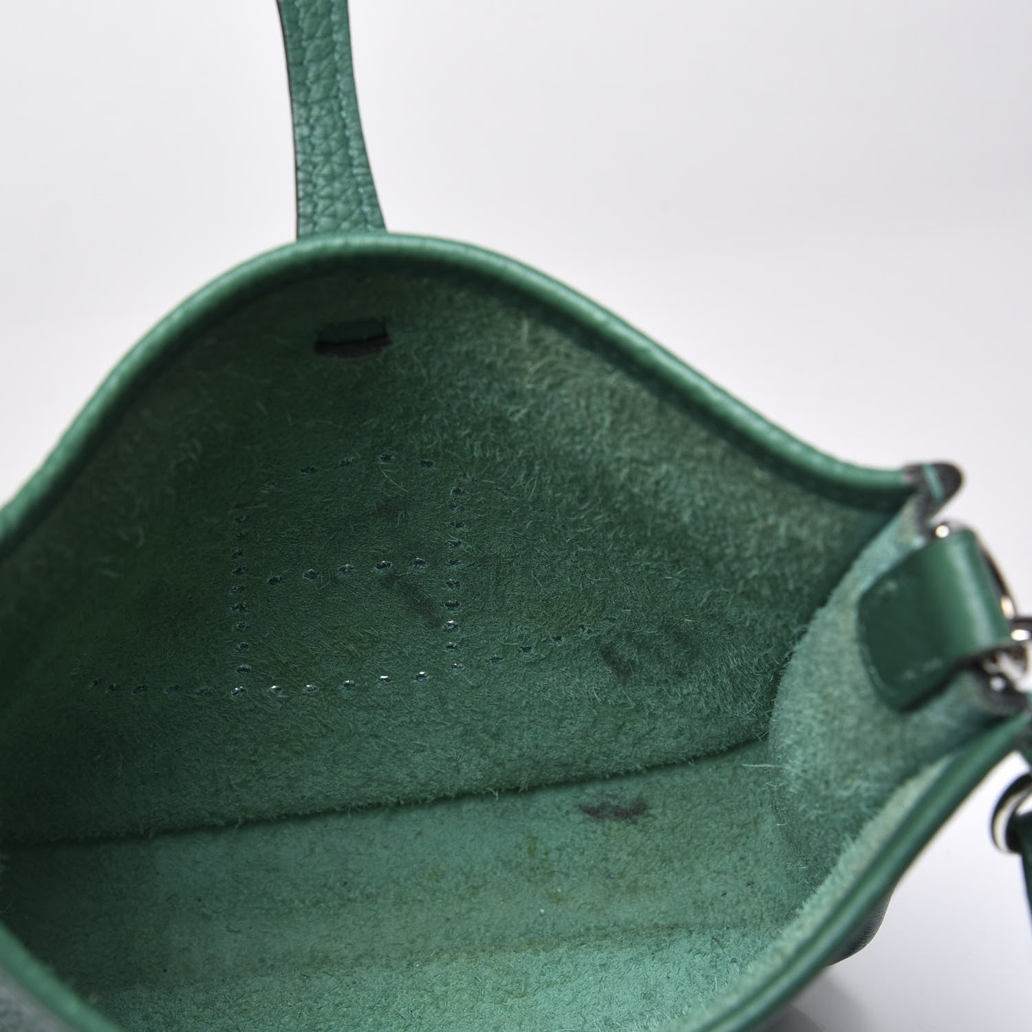 Hermes Taurillon Clemence Evelyne TPM Vert Vertigo 8 of 11