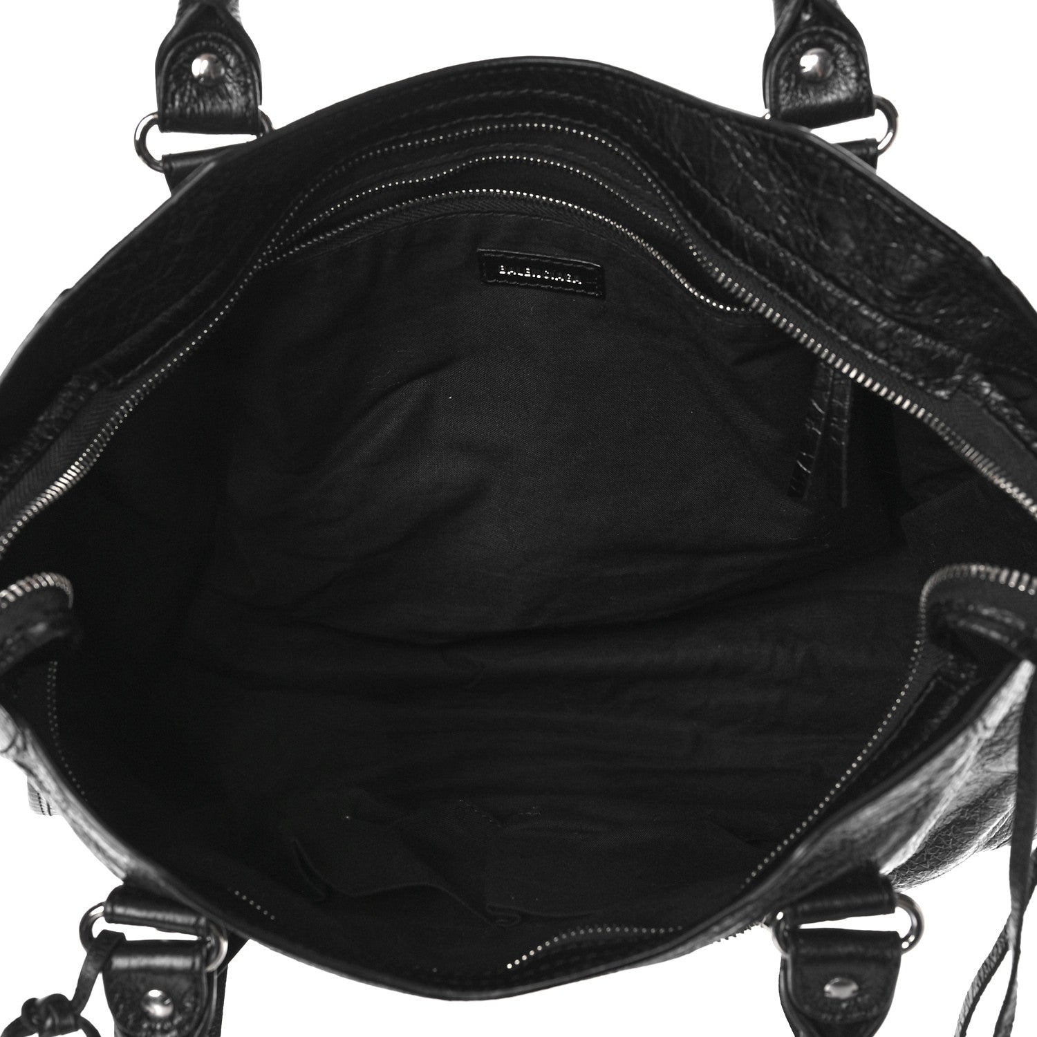 Balenciaga Agneau Classic Silver Hardware City Black 5 of 10