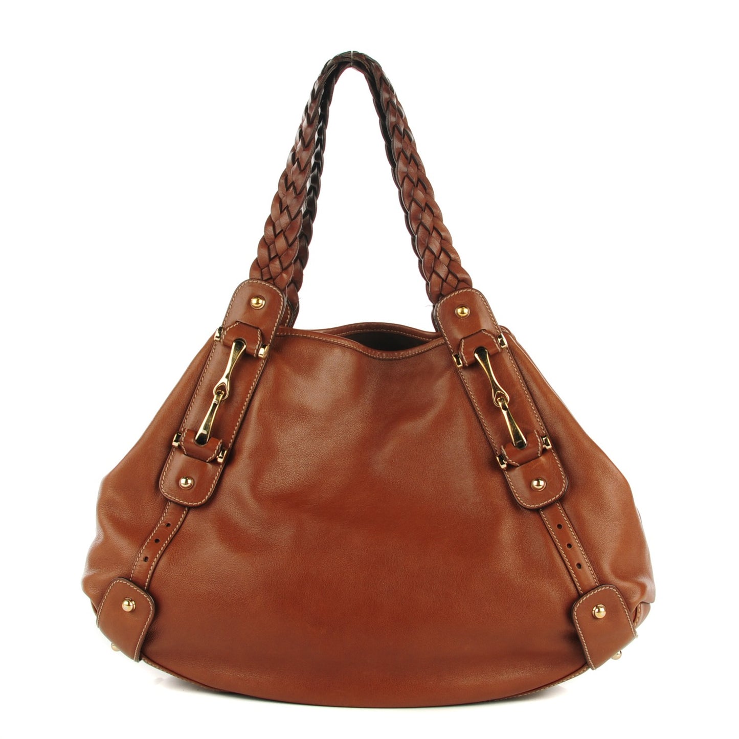 Leather Medium Pelham Shoulder Bag Brown
