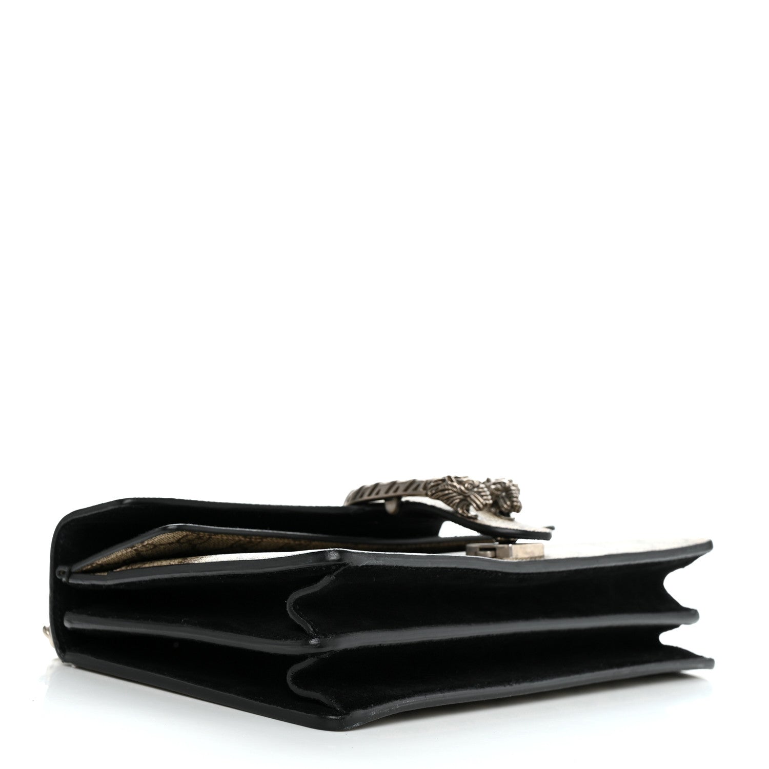 Gucci GG Supreme Monogram Small Dionysus Shoulder Bag Black 4 of 13