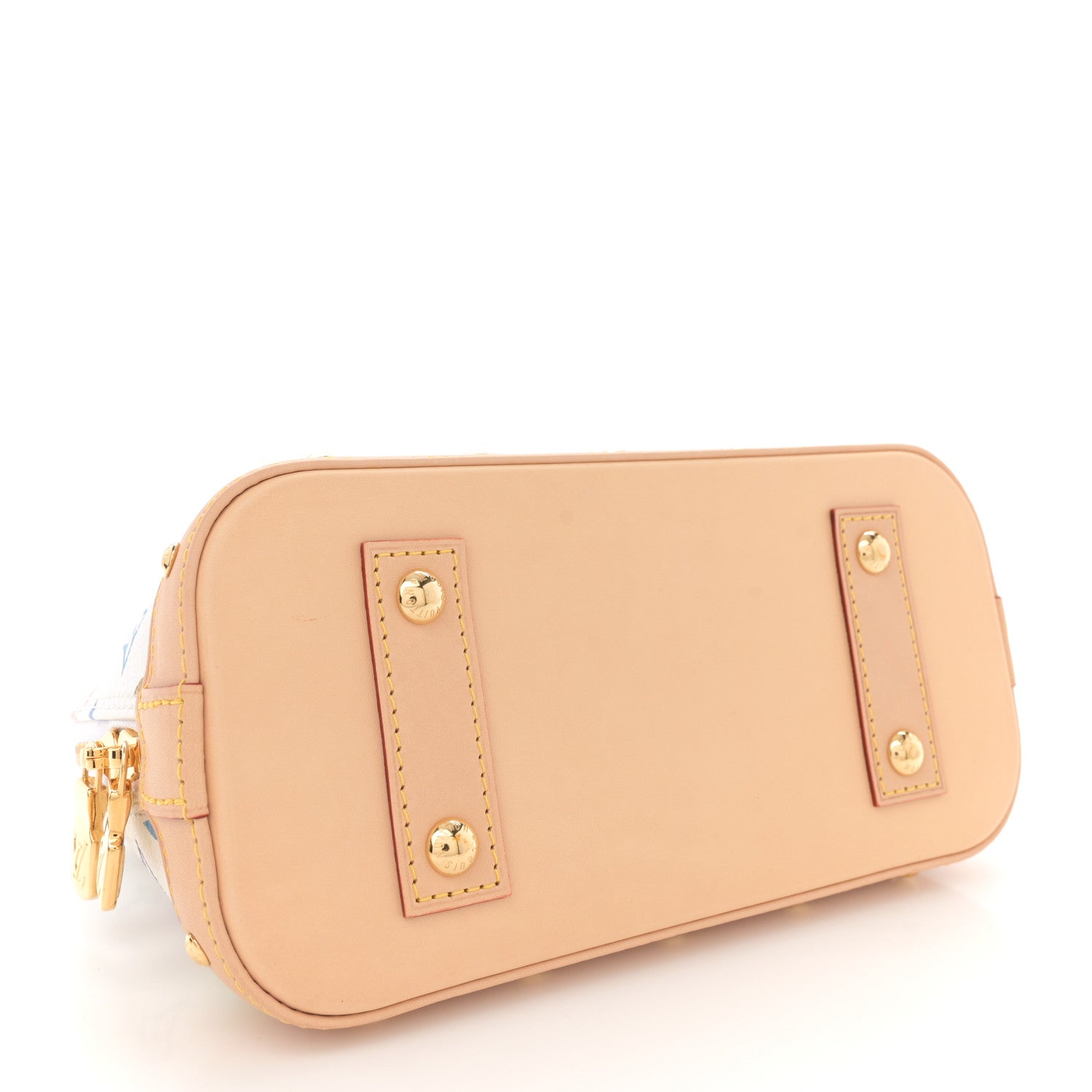 Louis Vuitton LV x TM Monogram Multicolor Alma BB White 4 of 10