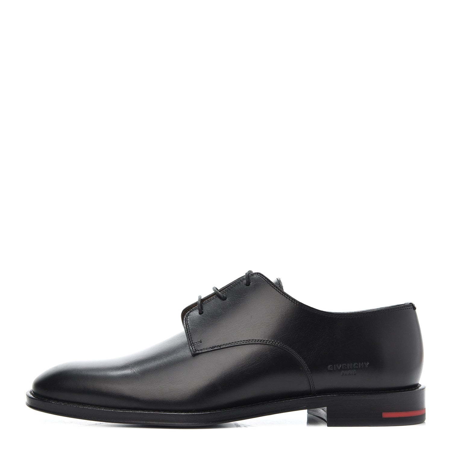 Givenchy Calfskin Mens Kline Lace Up Derby Shoes 41 Black 1 of 12