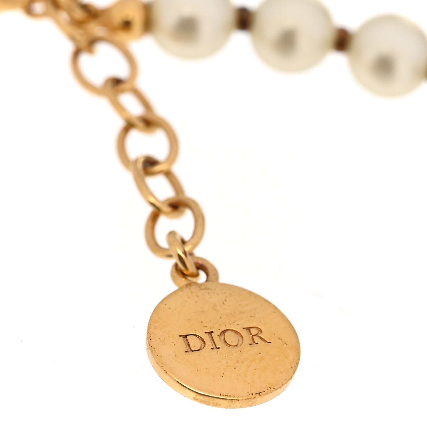 Christian Dior Pearl 30 Montaigne Bracelet Gold 5 of 5