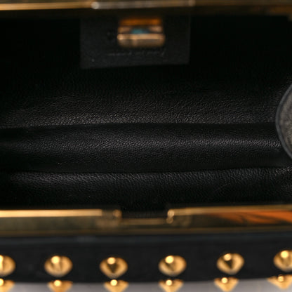 Gucci Studded Broadway Clutch Black 5 of 9