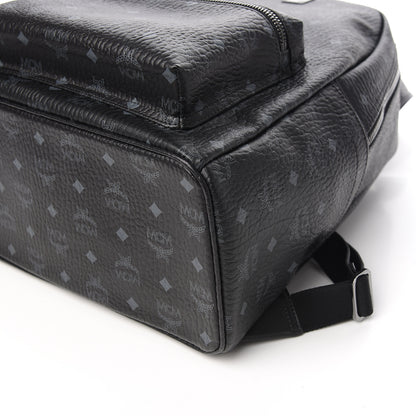 MCM Visetos Medium Stark Backpack Black 8 of 9