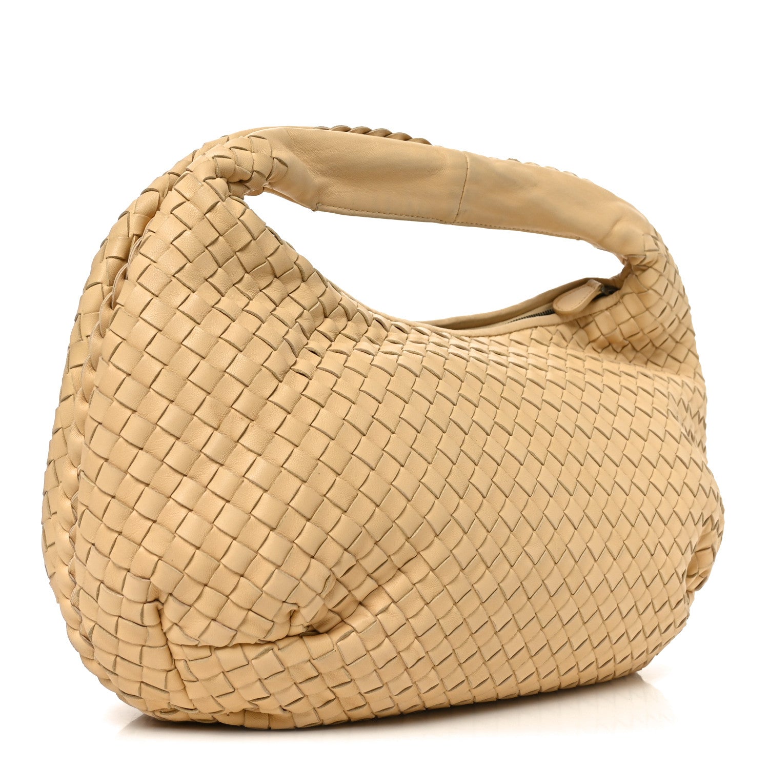 Bottega Veneta Nappa Intrecciato Medium Belly Veneta Hobo Banane 3 of 11