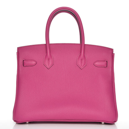 Hermes Togo Birkin 30 Rose Pourpre 4 of 29