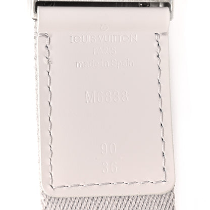 Louis Vuitton Bengale Inventeur Belt 90 36 White 3 of 6
