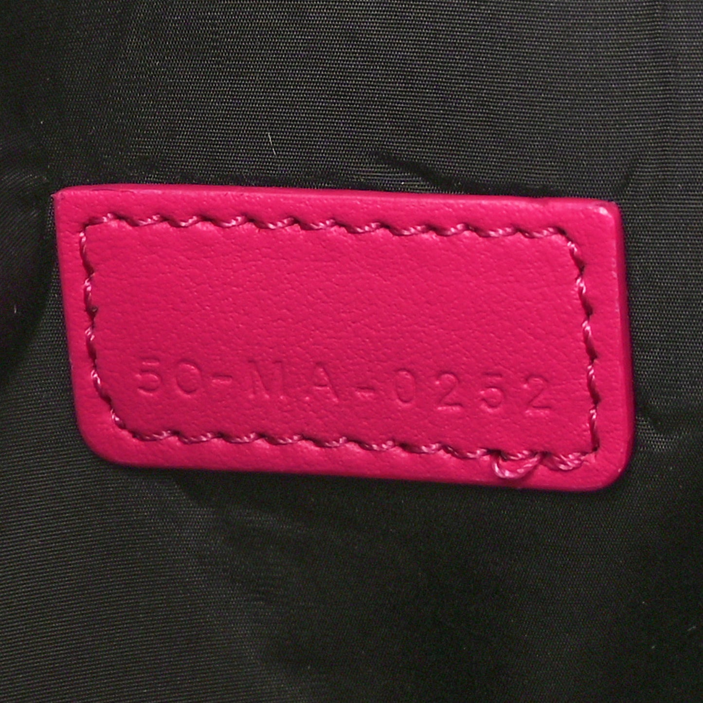 Canvas De Jouy Diortravel Nomad Pouch Pink