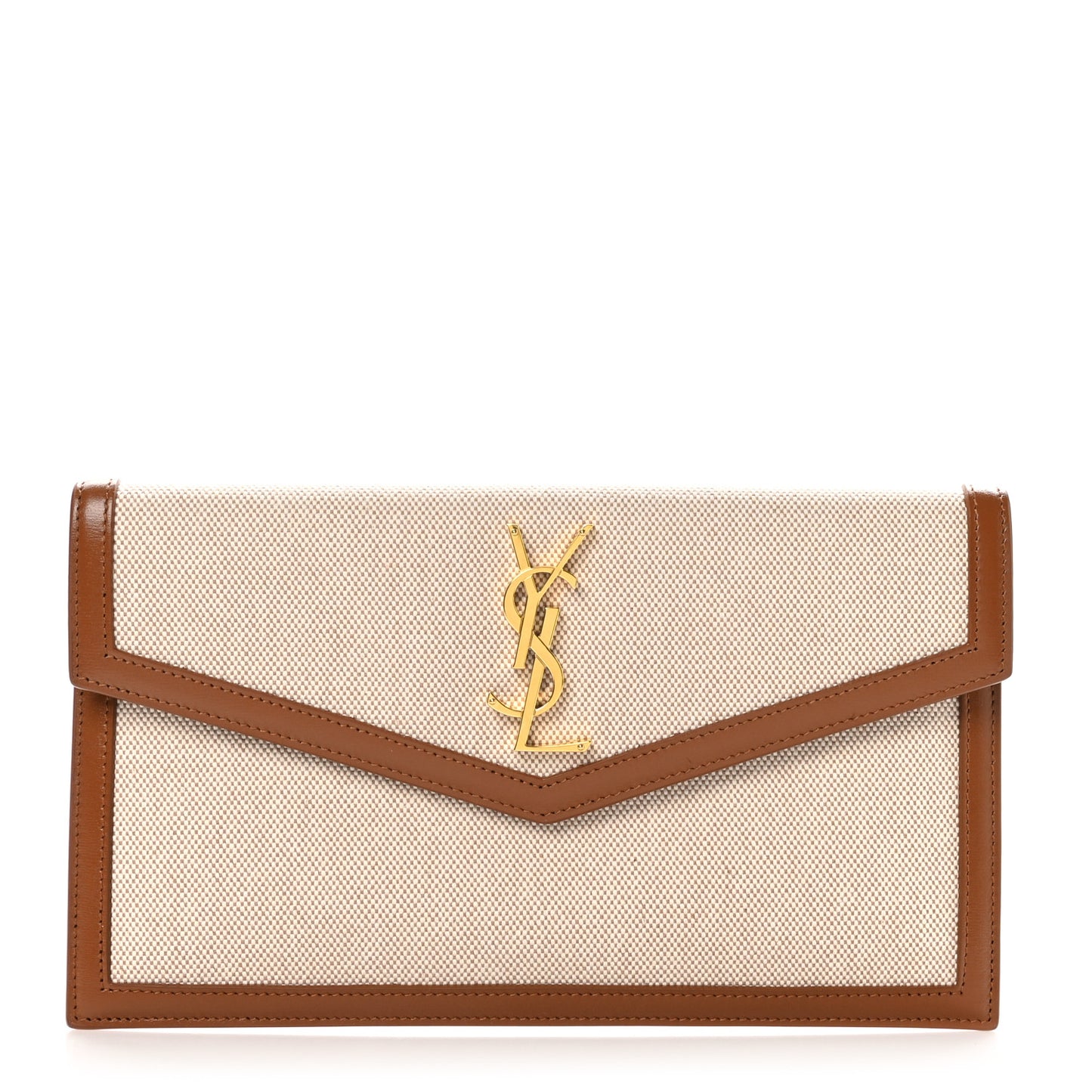 Canvas Uptown Pouch Natural Beige Brick