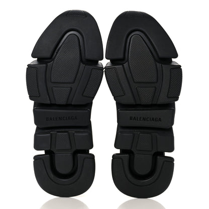 Balenciaga Technical 3D Recycled Knit Allover Logo Womens Speed 2.0 Sneakers 38 Black Multicolor 5 of 8