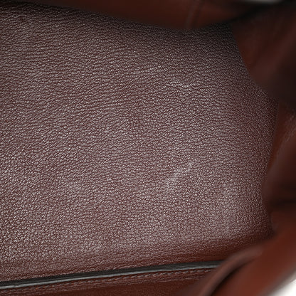 Hermes Taurillon Clemence Birkin 35 Havane 11 of 13