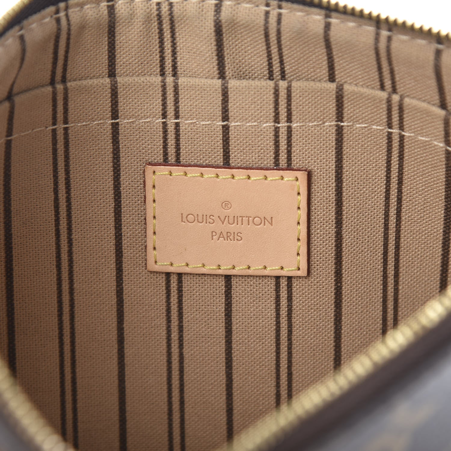 Louis Vuitton Monogram Neverfull MM GM Pochette 6 of 12