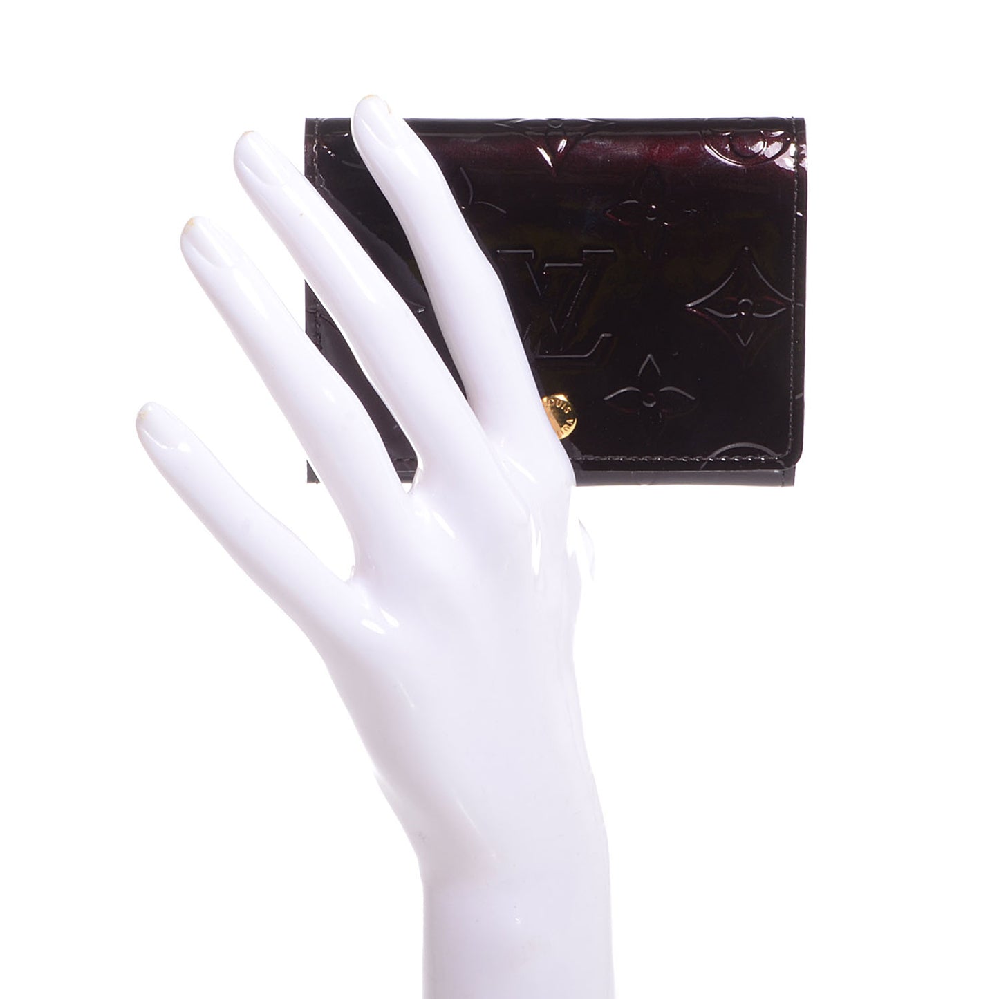 Vernis Business Card Holder Amarante