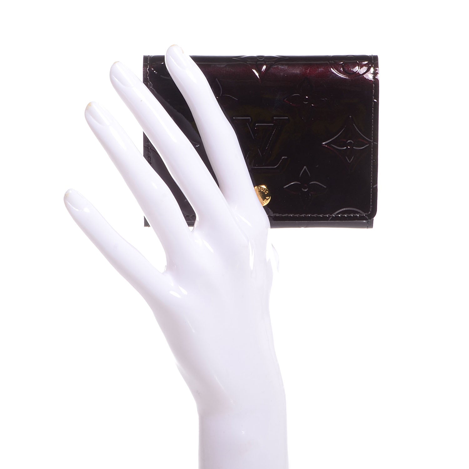 Louis Vuitton Vernis Business Card Holder Amarante 2 of 7