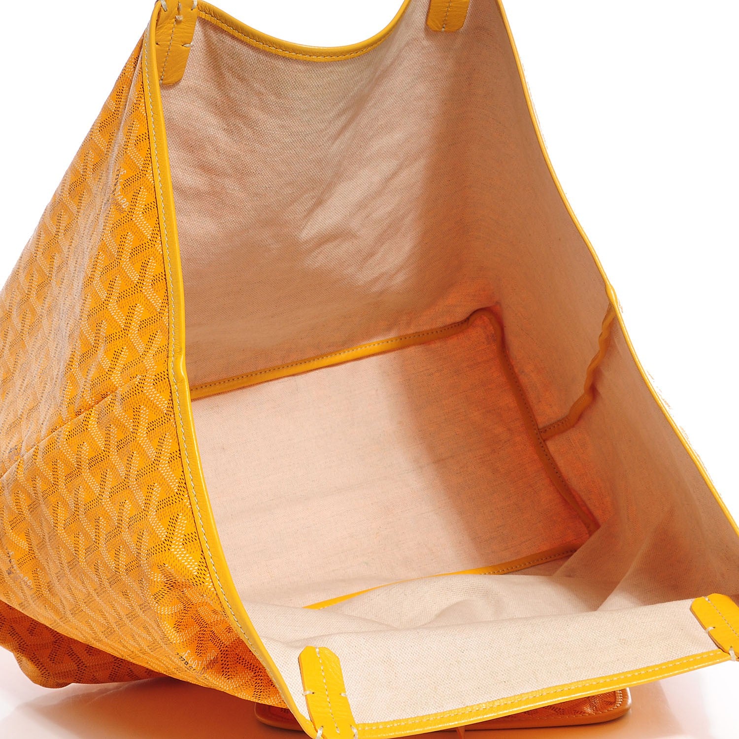Goyard Goyardine Saint Louis GM Yellow 6 of 9