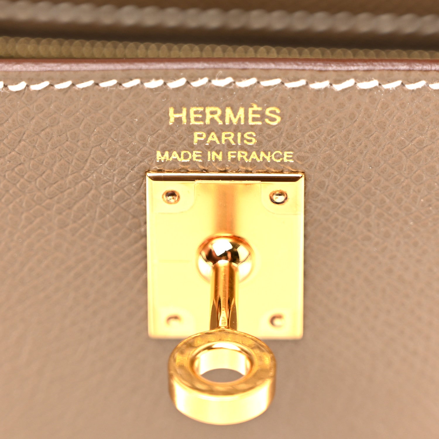 Hermes Epsom Kelly Sellier 25 Etoupe 6 of 13