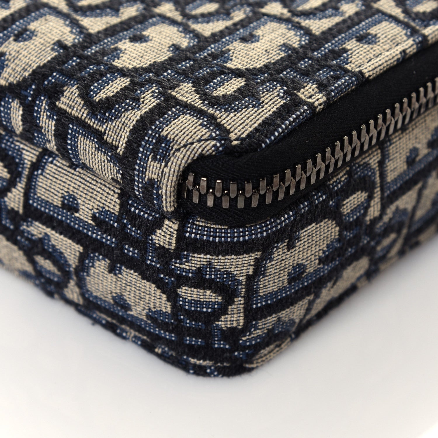 Christian Dior Oblique Pouch Navy Blue 11 of 15