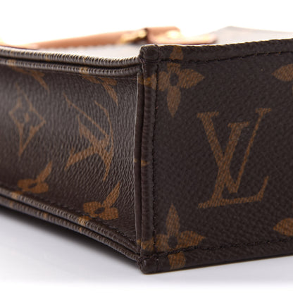 Louis Vuitton Monogram Petit Sac Plat 8 of 10