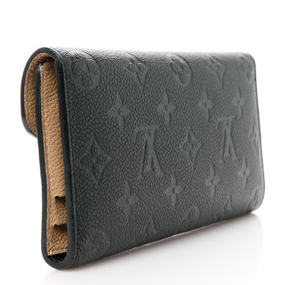 Louis Vuitton Empreinte Josephine Wallet Black 4 of 15