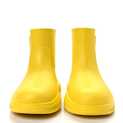 Prada Soft Mellow Rubber Triangle Logo Embossed Womens 25mm Booties 36 Sole 2 of 7