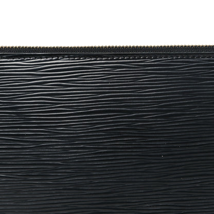 Louis Vuitton Epi Pochette Accessories 21 Black 7 of 10