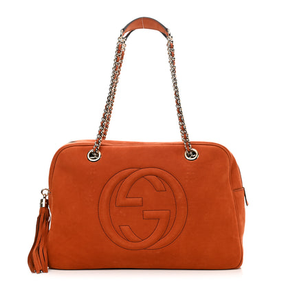 Gucci Vitello Range Medium Soho Bowler Old Whisky 1 of 9