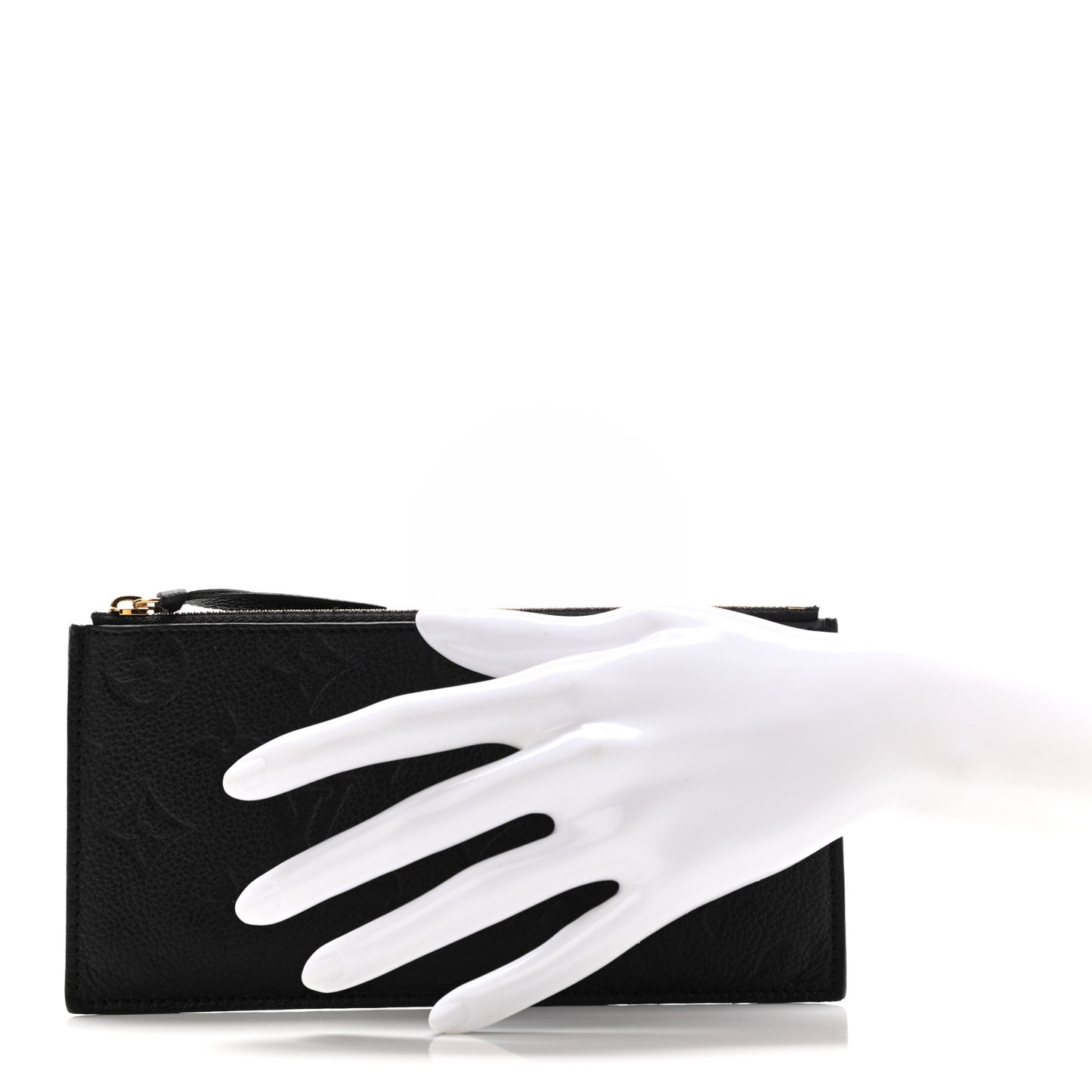 Empreinte Felicie Chain Wallet Zippered Insert Black