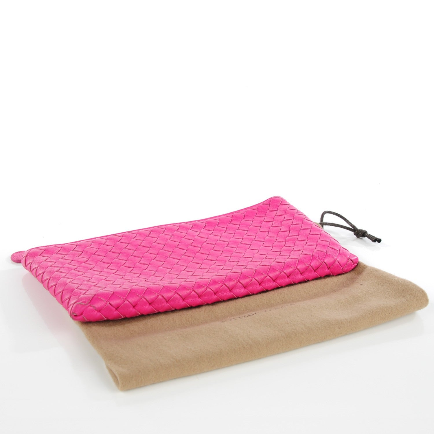 Bottega Veneta Nappa Intrecciato Cosmetic Pouch Rosa Shock 4 of 8