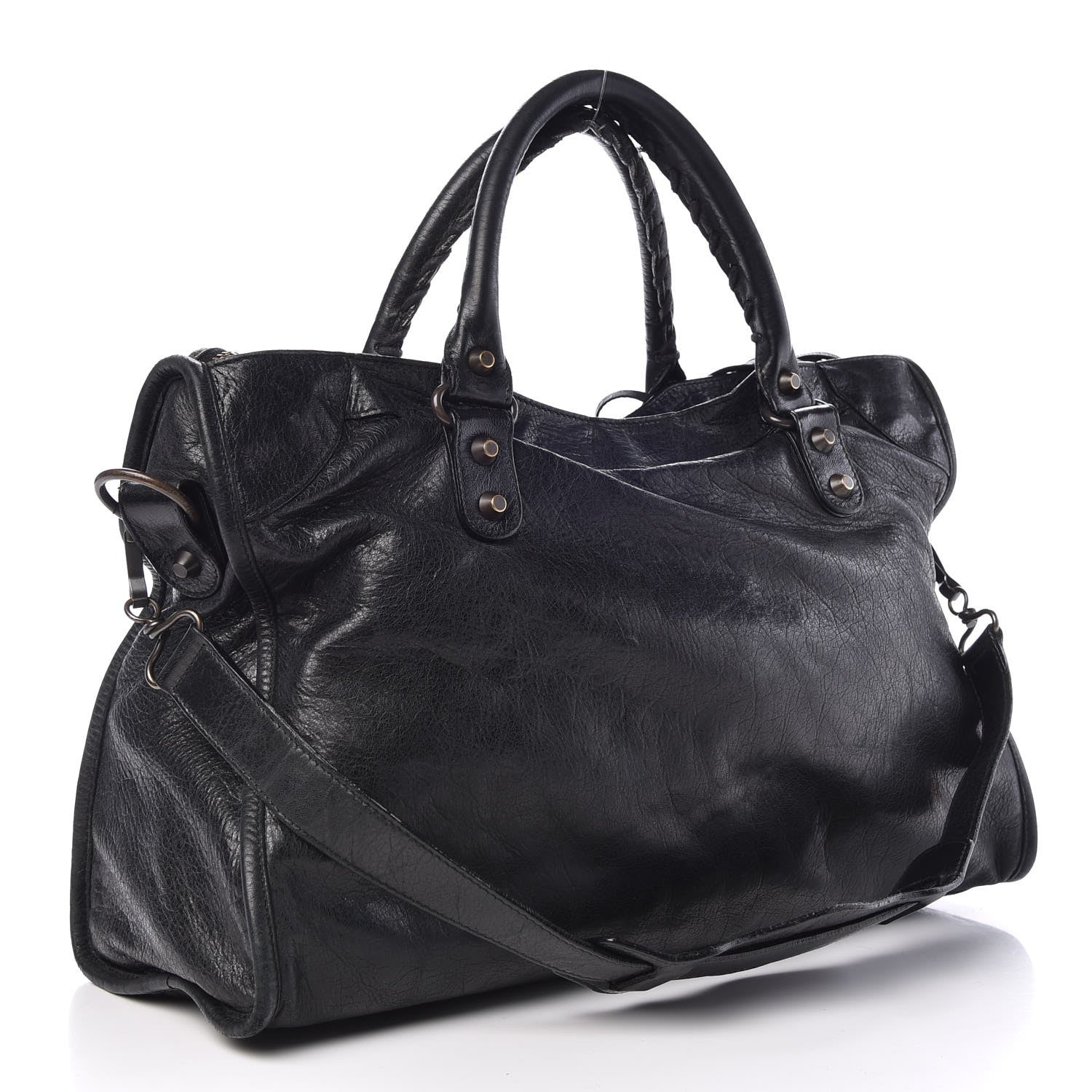 Balenciaga Agneau Classic Hardware City Black 3 of 9
