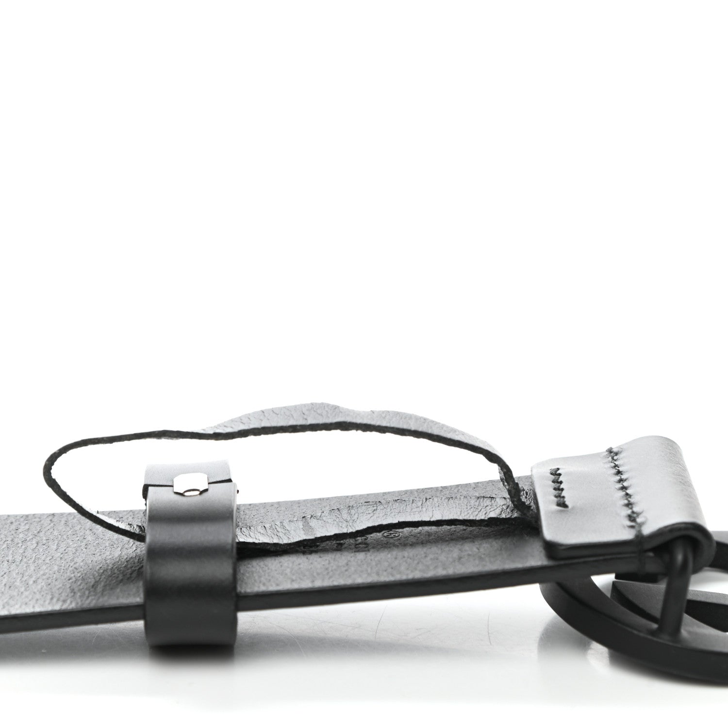 Gucci Selleria Calfskin Monochrome Interlocking G 37mm Belt 90 36 Black 9 of 9